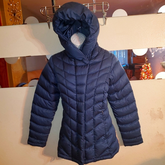 Patagonia navy blue down Coat/Jacket XS - Picture 7 of 8